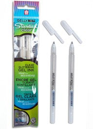 GellyRoll Stardust Glitter Pens/ Clear 2 pc set