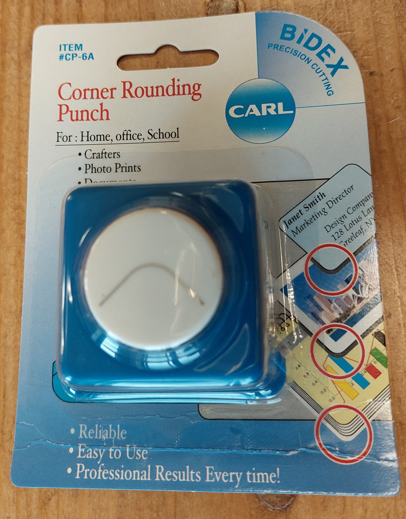 Carl Corner Rounding Punch - CP6A