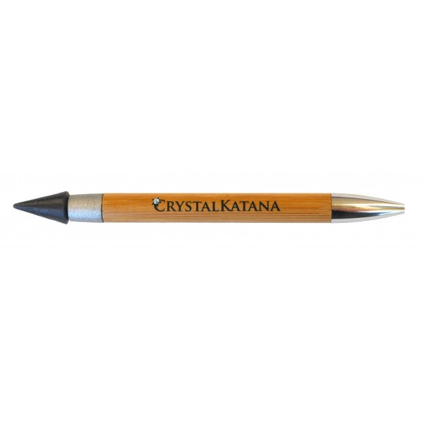 Crystal Katana Flatback Rhinestone Applicator Tool Embellish With Precision  Placement Pen Wax Tip Paper Craft Sequin Nail Art 