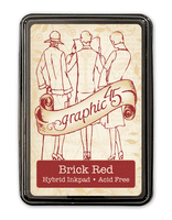 
              Brick Red Hybrid Ink Pad - Graphic 45
            