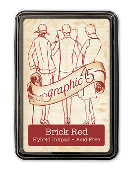 Brick Red Hybrid Ink Pad - Graphic 45