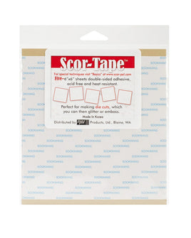 Scor-Tape - 6x6 sheets (5 per Pack)