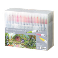 
              90 Color Set Zig Clean Color Real Brush Markers
            