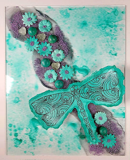 August 13 - Dragonfly Stream - Mixed Media with Art Anthology Crafters Classroom