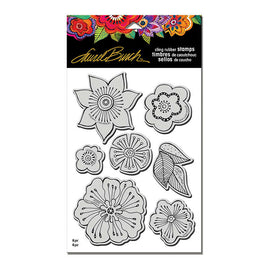 Blossoms Stamp Set with Template