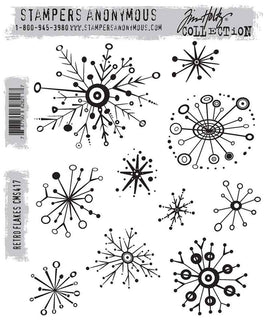 Retro Snowflakes