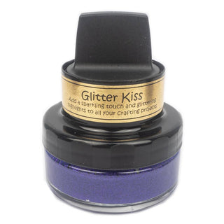 Light Purple Glitter Kiss