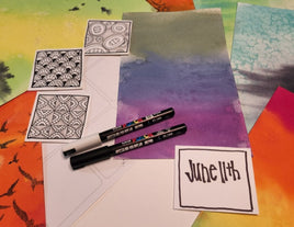 June 11 - The Journaling Side of Art Anthology - Sprays Part 2