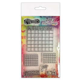Dylusions Diddy Stamps - Check It Out