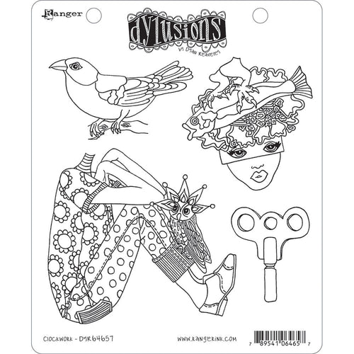 Clockwork Stamp Set| Stamplistic