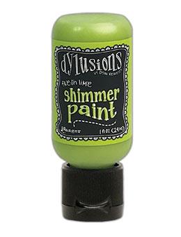 Fresh Lime Shimmer Paint