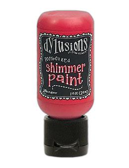 Postbox Red Shimmer Paint