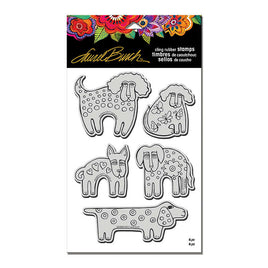 Dog Park Stamp Set with Template