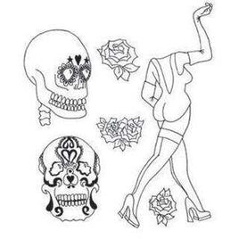 Pin Up Queen Stamp Set