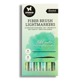 Studio Light Fiber Brush LightMarkers - Greens