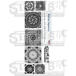 Italian Square Pattern Italian Squares| Stamplistic