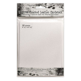Tim Holtz Distress Cracked Leather Paper 4.25 x 5.5