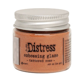 Tattered Rose Embossing Glaze