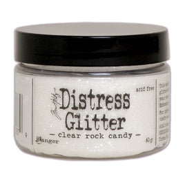 Tim Holtz Distress Clear Rock Candy Glitter - 3 oz