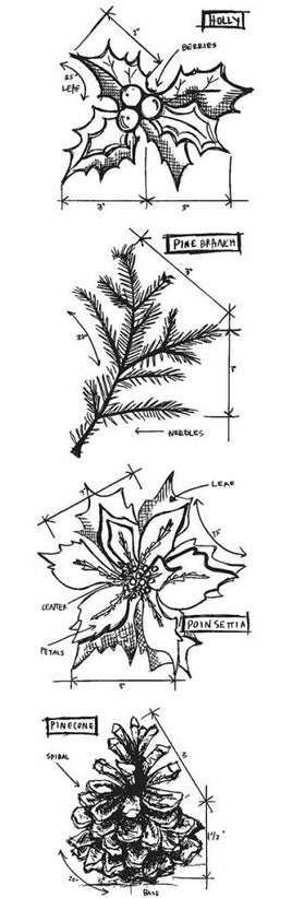 Christmas 4 Blueprint Strip