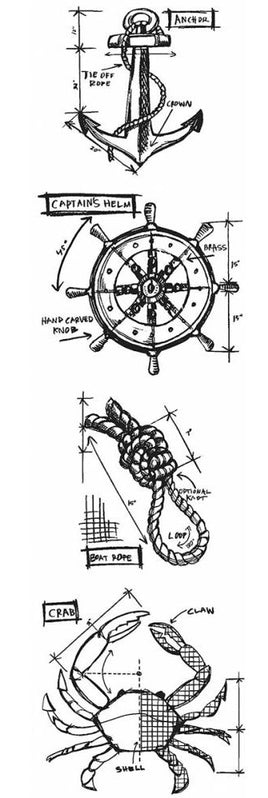 Mariner Blueprint Strip