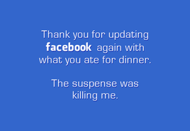 Facebook Suspense