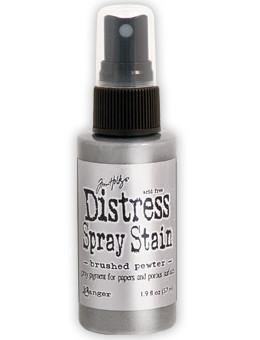 Brushed Pewter Distress Spray Stain