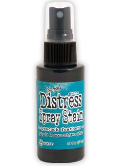 Peacock Feathers Distress Spray Stain