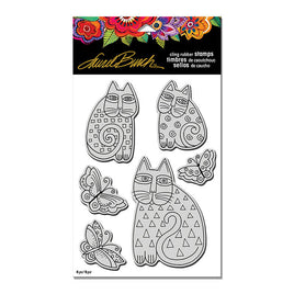Indigo Cats Stamp Set with Template