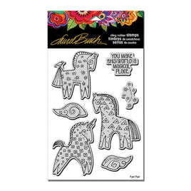Magical Horses Stamp Set with Template